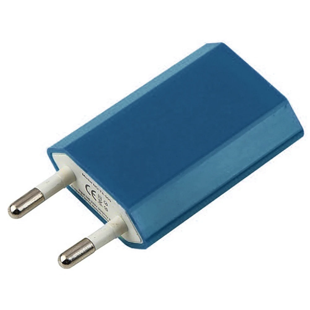

DC5V/1A Mobile Phone Wall Charger Adapter, EU Plug USB Charger Adapter AC100-240V