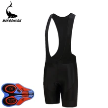 MAKOSHARK мужские велосипедные шорты 9D Велоспорт гелиевая Подушка Шорты Bicicleta Шорты Ciclismo быстросохнущие велосипедные штаны Новое поступление XS-4XL