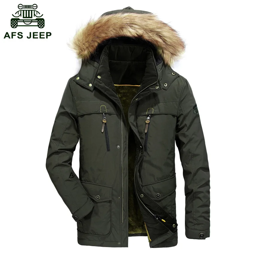 2018 Free Shipping AFS JEEP Brand Men Cotton Jackets Quality Men ...