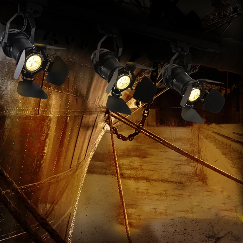 Lâmpada de Luz Folhas para Barra E26 do Vintage Base Celling Ferro Industrial Retro Ajustável 4 Café Estilo Loft Luminária - E27 3 vintage e26 e27, lâmpada industrial, retrô, ajustável,