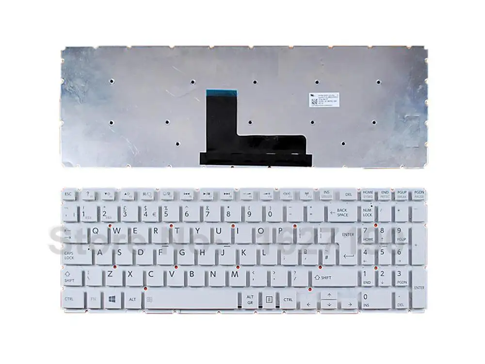 

New UK Keyboard Laptop for TOSHIBA Satellite L50-B S50-B L50D-B L50T-B S55-B S55T-B S55D-B WIN8 9Z.NBCSQ.10U V91