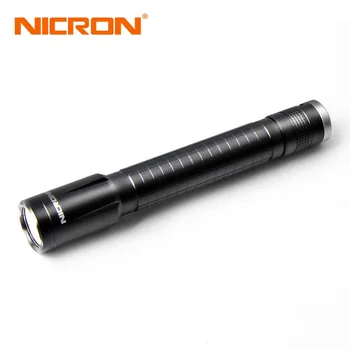 

NICRON 3W 2xAA High Brightness Flashlight 100LM Waterproof 100M Beam Distance For Household Outdoor Lighting Torch LED N4