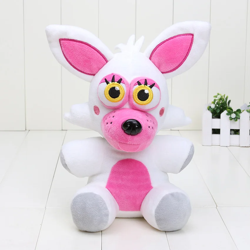 25 см FNAF плюшевая игрушка Five Nights at Freddy's Night Foxy Mangle Green Phantom Фокси плюшевая кукла Vedio игра персонаж игрушки - Цвет: Mangle