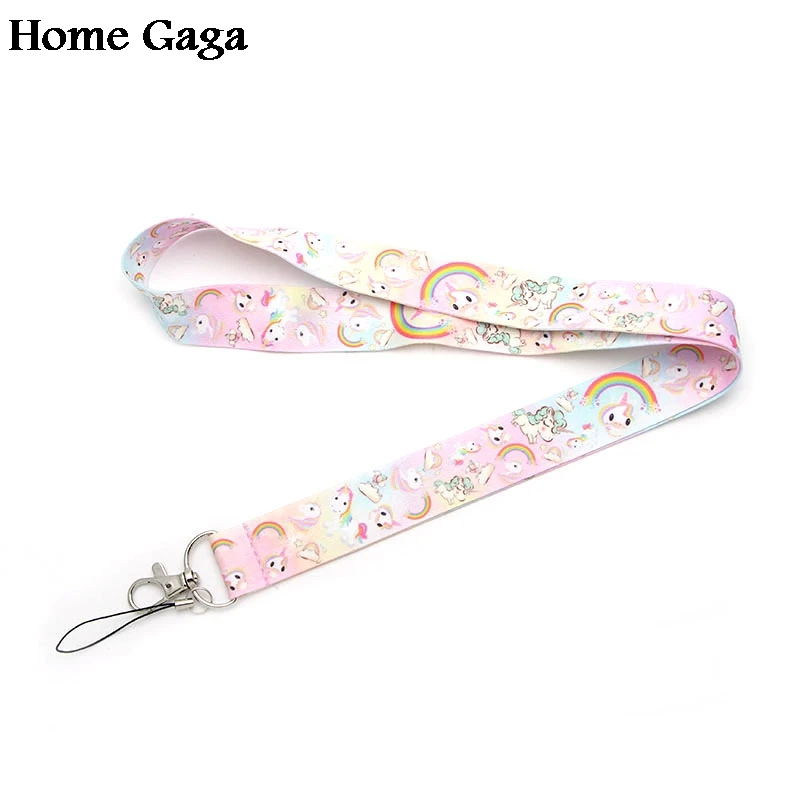 

D0307 Homegaga Newest horses Tags Strap Neck Lanyards for keys ID Card Pass Gym Mobile Phone USB badge holder DIY Hang Rope