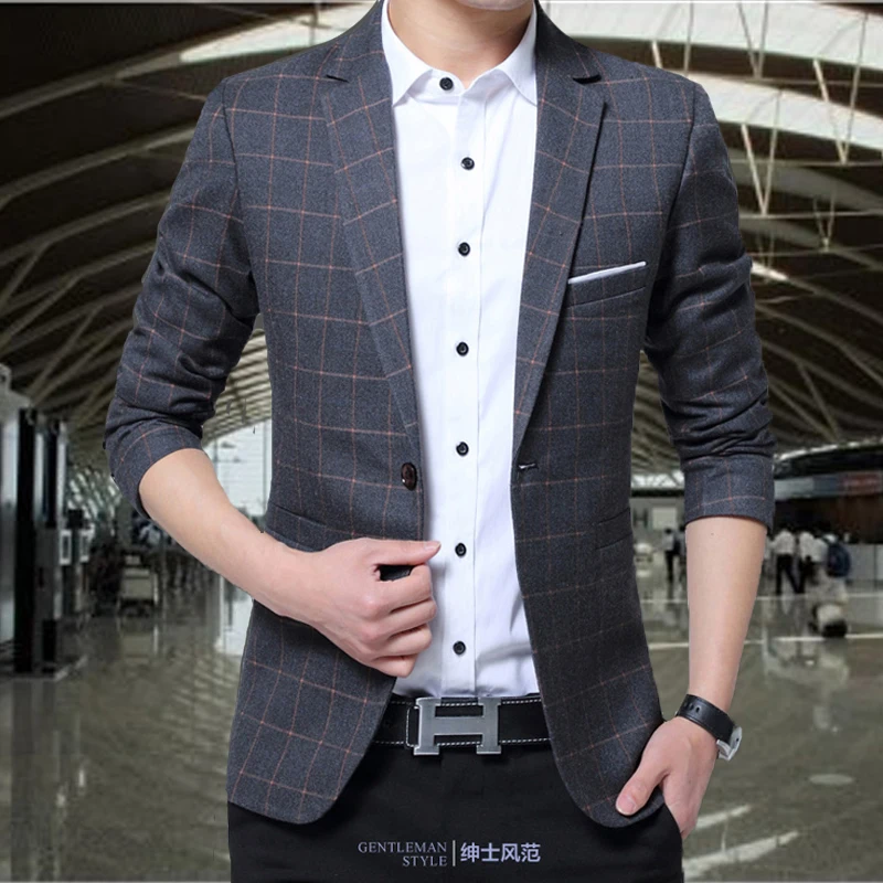 

customSpring and autumn thin casual suit, young man, Korean version, men's small suit, man's business a
