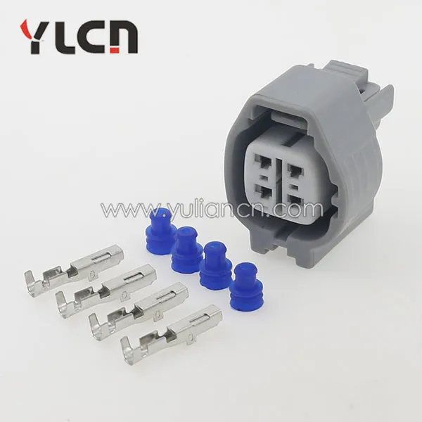 4 контактный штекер и гнездо Автомобильный разъем Пластиковый Кабельный