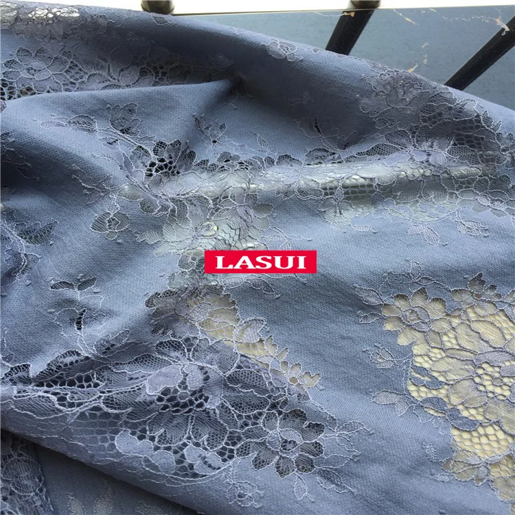 Lasui 1,5 м = 1 шт. высокого качества 23 цвет two-tone красивые ресницы кружевной ткани DIY платье рубашка ткань мягкая кожи C0157