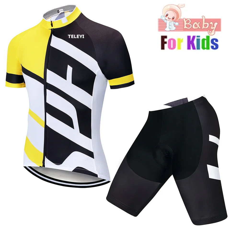 

kids Polyester Breathable Pro Cycling Jersey Summer Mtb Bicycle Clothing Ropa Maillot Ciclismo Bike Clothes Sets