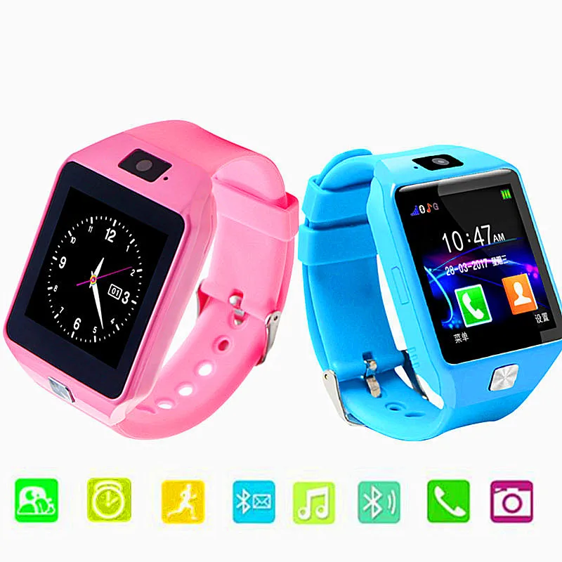 

Child GPS SOS Smart Monitoring Positioning mobile watch Kids SIM TF card GPS Baby Watch Compatible IOS & Android