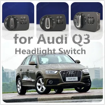 

Polarlander Knob Button Bright Side Chrome Headlight Switch 8UD941531c 8UD941531 8UD941531b for A/udi Q3 Fog Headlight Lamp