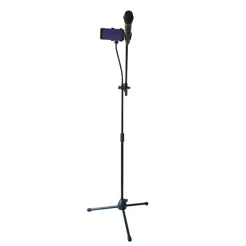 

Professional Swing Boom Floor Stand Microphone Holder mic stand Ajustable Stage Tripod Metal