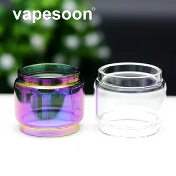 

VapeSoon Bulb Convex Glass Tube For TFV12 Prince TANK 8ML Rainbow Clear Color
