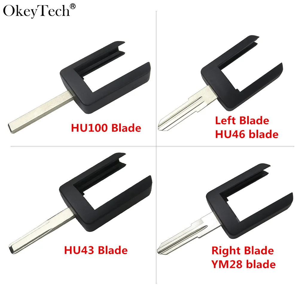 Okeytech для Vauxhall Opel Corsa Combo Meriva головка дистанционного ключа оболочки брелок с левым