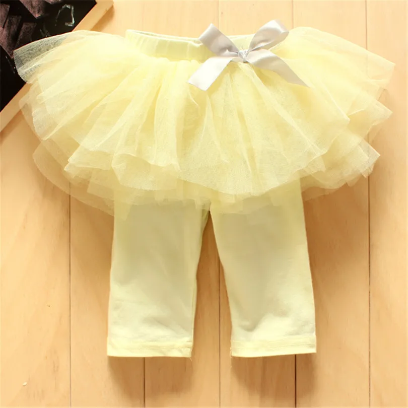 Baby Girl Legging Skirt pants Candy Color Winter Warm Leggings Children