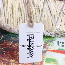 Moq: 500 бирка логотип 30x50 мм moq: 500 шт. Бумага ценник одежды тег логотип карты этикетки на заказ