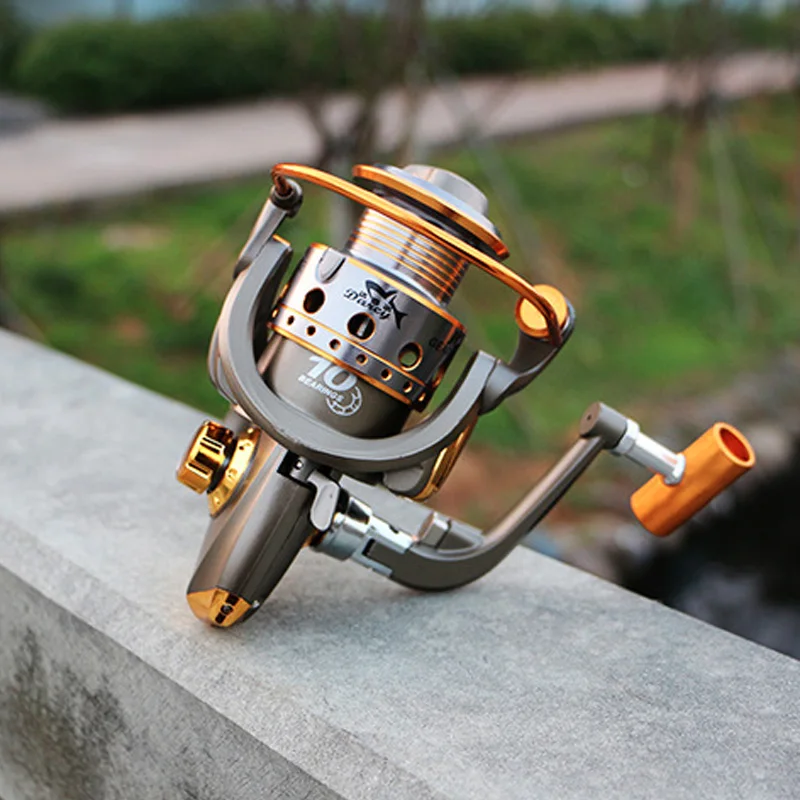 

YUMOSHI JC Fiishing Spinning Reel Fresh/Salt Water Sea Power Drag Baitcasting Fishing Reel Carp Bait Cast GapLess Reel Tackle