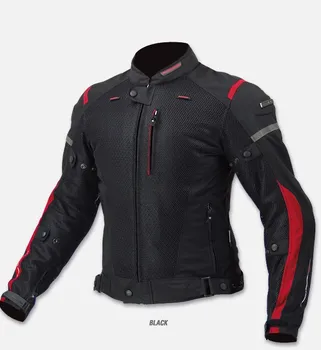 

Free Shipping 2017 new JK069 motorcycle jacket summer mesh breathable racing anti-drop jacket men's riding suits