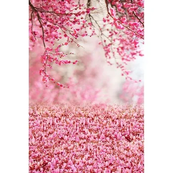 

Vinyl Photography Backdrops photo studio flowers tree Photographic Background for children Wedding studio