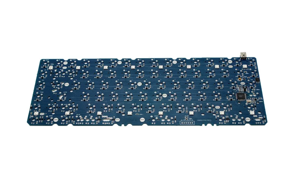 Заказной YMD75 84 Полный комплект ЧПУ Алюминиевый Чехол PCB Плиты переключатели Underglow RGB для 84 механическая клавиатура Быстрая