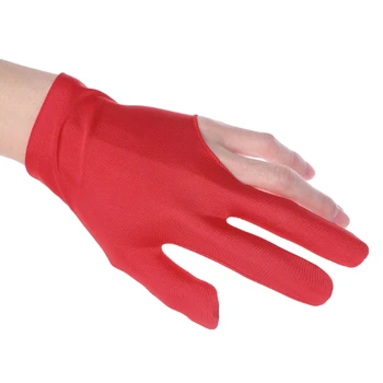 

1Pc Snooker Billiard Cue Glove Pool Left Hand Three Finger Fitness Gloves Accessory