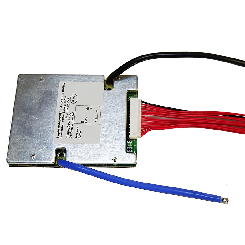 Литий ионный аккумулятор 13S 48 в 40 А Lipo/LiMn2O4/LiCoO2 BMS для В 20 Ач ач с функцией