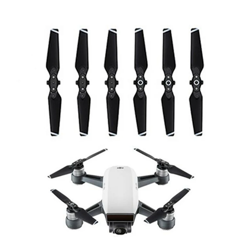 2pairs/4pcs Dji Spark Propellers Quick Release Folding 4730f Props Cw