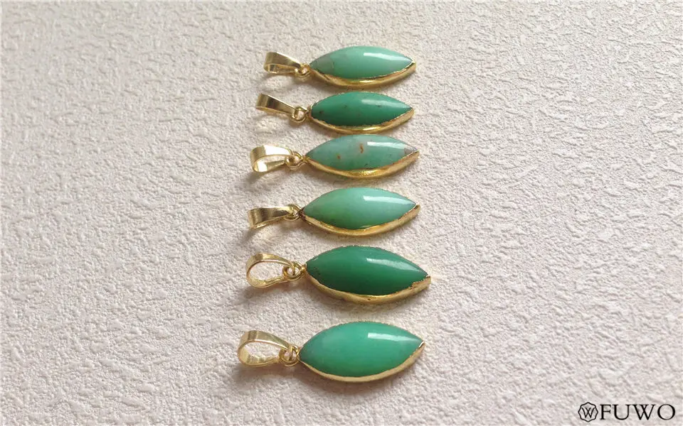 Chrysoprase Pendant 8