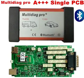 

5pcs/lot DHL Single one pcb board Multidiag pro with bluetooth VD TCS CDP pro Plus OBDII OBD2 Scanner for cars / trucks