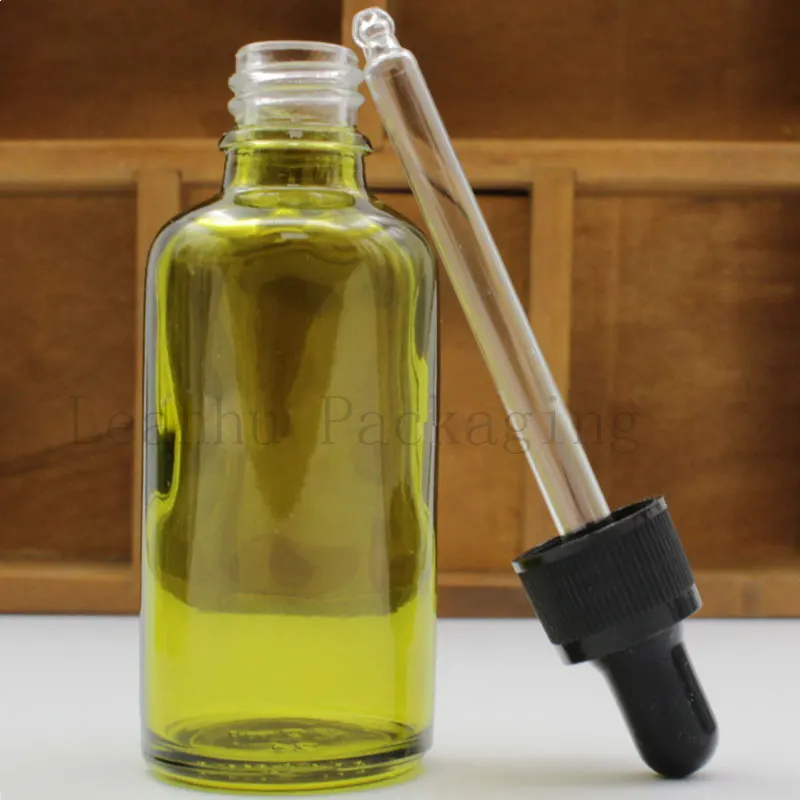 Зеленый Эфирные масла флакон-капельница, домашние пустые косметические контейнеры, Пипетка бутылок, многоразового Макияж духи Бутылочки