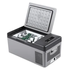 15L Fridge 12V 24V Led Digital Portable Compressor Car Refrigerator Freeze for Home Traveling 20 Degrees
