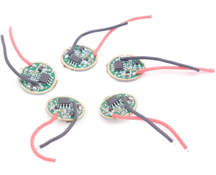 17mm 5-Mode LED Circuit Board LED Driver for Ultrafire C8 (2)