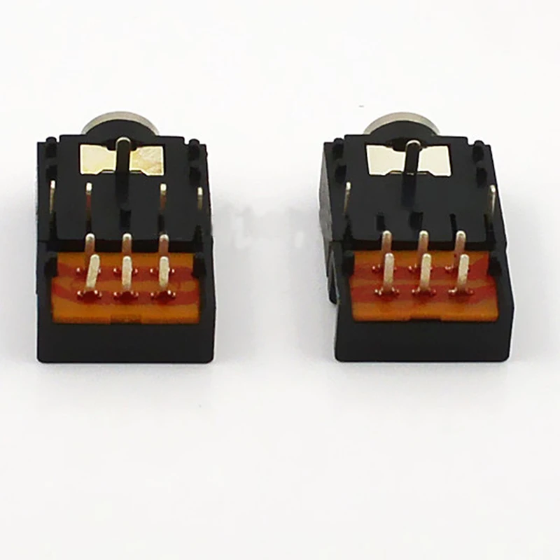 100pcs PJ Headphone Jack 3 5mm Audio Connector Plug PJ 307B Copper Plastic Head 11 Foot Board
