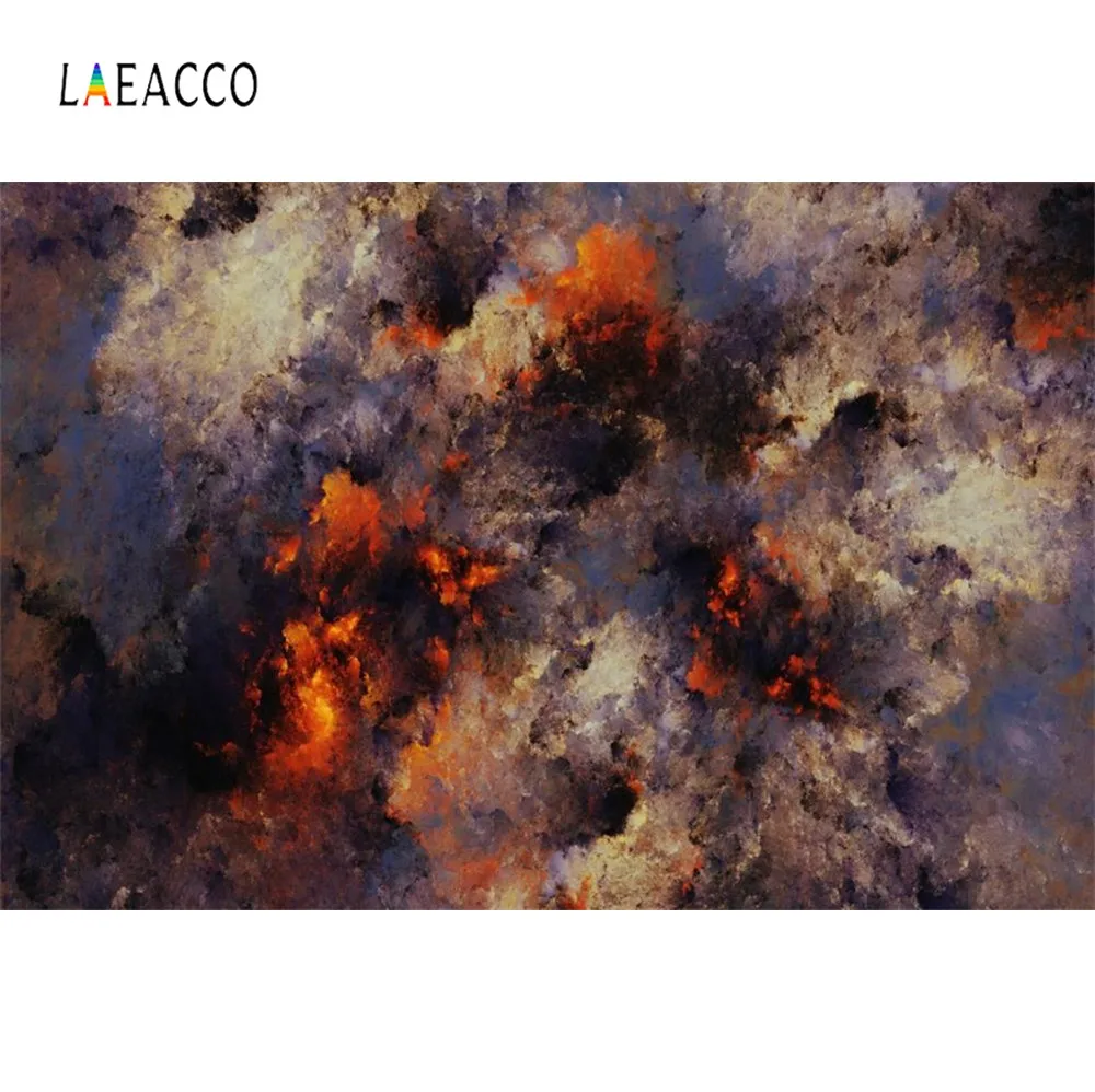 Laeacco Фэнтези клалор поверхность стены мрамор вечевечерние обои еды портрет фото
