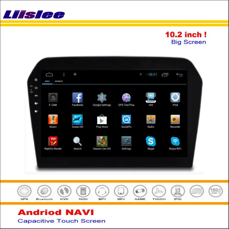 Liislee автомобильный Android медиа gps навигационная система для Volkswagen VW Jetta 2013~ Радио Аудио Видео Мультимедиа(без DVD плеера