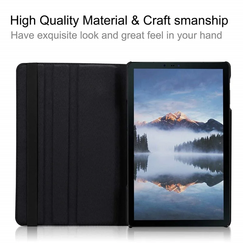 Case Cover For Samsung Galaxy Tab S5e 2019 10.5 SM-T720 T725 Cover 360 Degree Rotation PU Leather Stand Holder Case TAB S5E 10.5-4