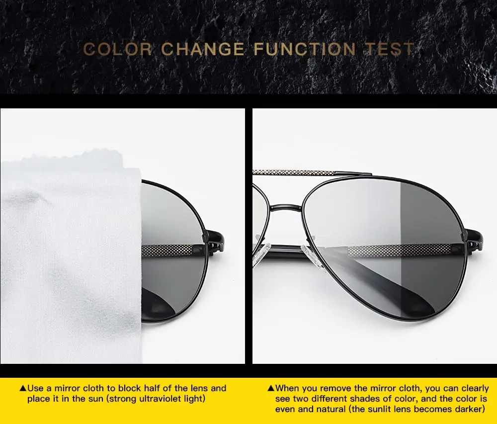 Raydem marca hombres винтажные gafas de sol polarizadas de aluminio piloto gafas de sol revestimiento lentes sombres para hombres