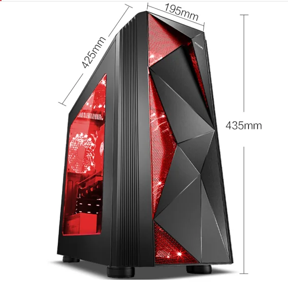 IPASON Настольный ПК Intel i7 9700 GTX1650 4G 240G SSD 8G DDR4 ram для игр PUBG сборка игровых настольных компьютеров