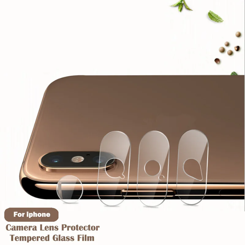 Назад защита для объектива камеры протектор iPhone XS Max XR X 8 7 6 S плюс закаленное