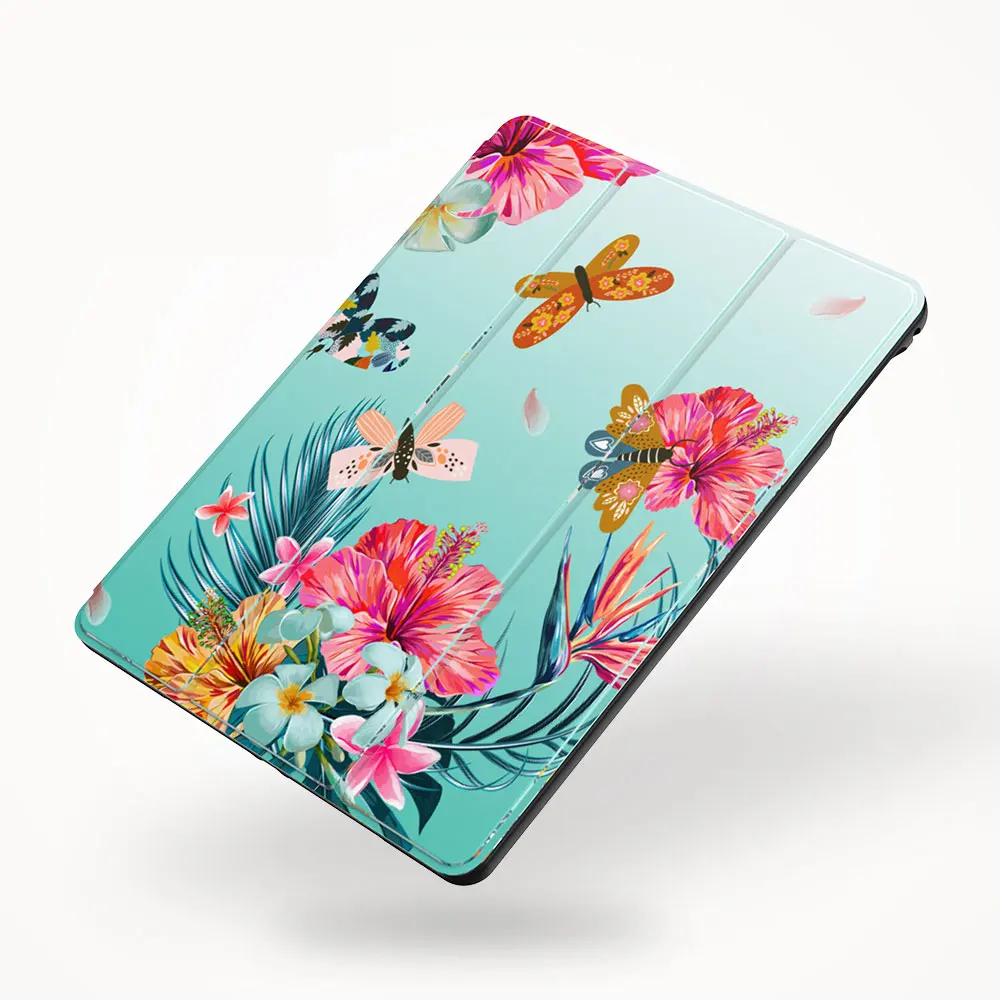 9 Чехол для iPad Pro 10,5 Air 3 с рисунком, чехол с карандашом, авто спящий режим, пробуждение, подставка, умный чехол для iPad A1701 A1709 A1852 - Цвет: 9