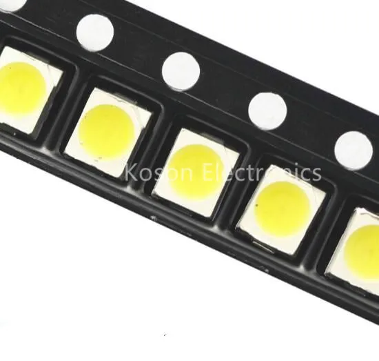 100pcs 3528 Surface Mount SMD LED Diode Blue Light Emitting Diode Lamp