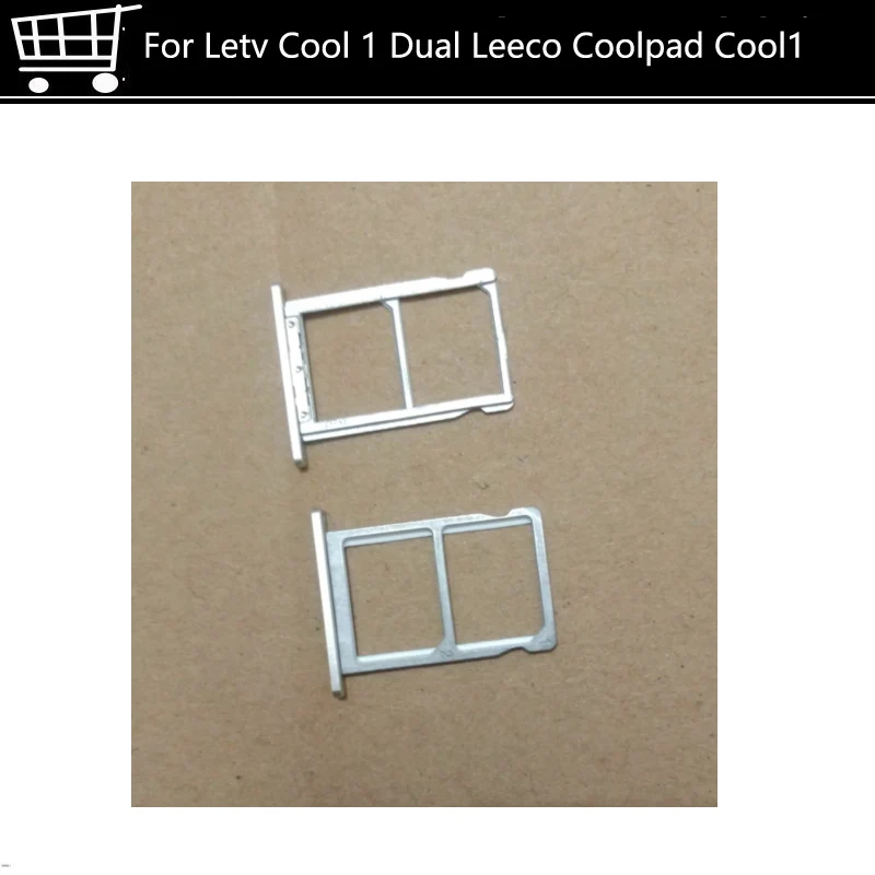 

Sim Card Slot Tray Card Holder For Letv Cool 1 Dual Leeco Coolpad Cool1 Mobile Phone Sim Card Holder Tray Card Slot