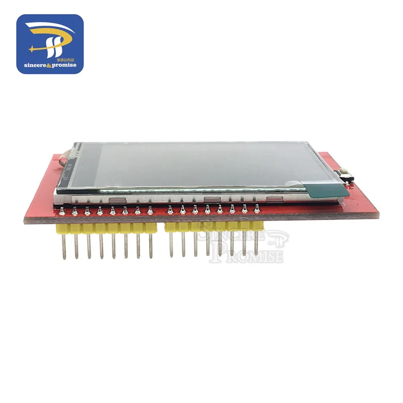 2," 2,4 дюймов TFT 240*320 Модуль ЖК-экрана 5 В/3,3 В для Arduino UNO R3 Mega2560 поддержка платы STM32 C51 Micro SD карта ILI9341