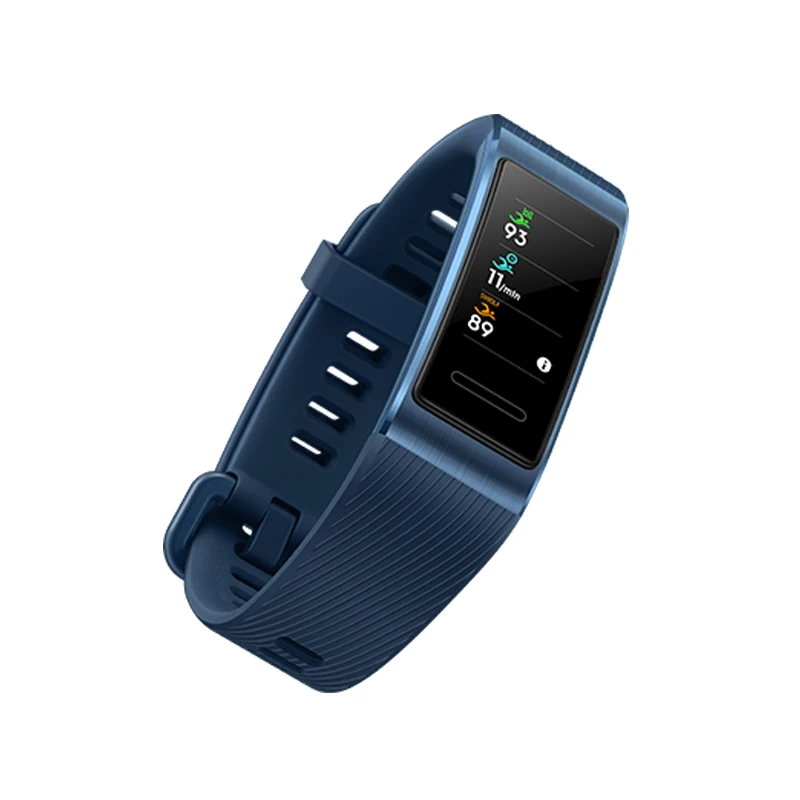 Оригинальный Смарт браслет Huawei Band 3 Pro GPS водонепроницаемый 0 95 дюймовый сенсорный