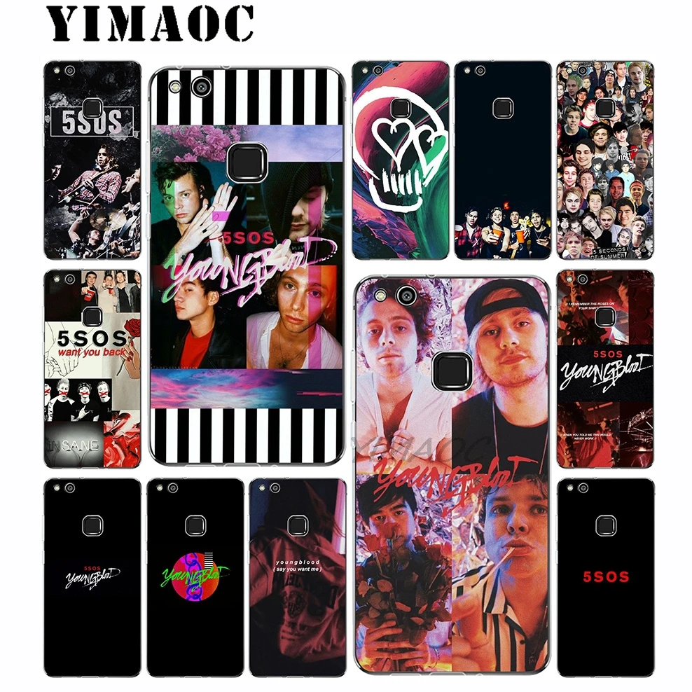 5 Seconds Of Summer 5SOS мягкий чехол для huawei Коврики 30 20 P30 P20 P10 P9 P8 2015 2016 2017 P Smart Lite рro |