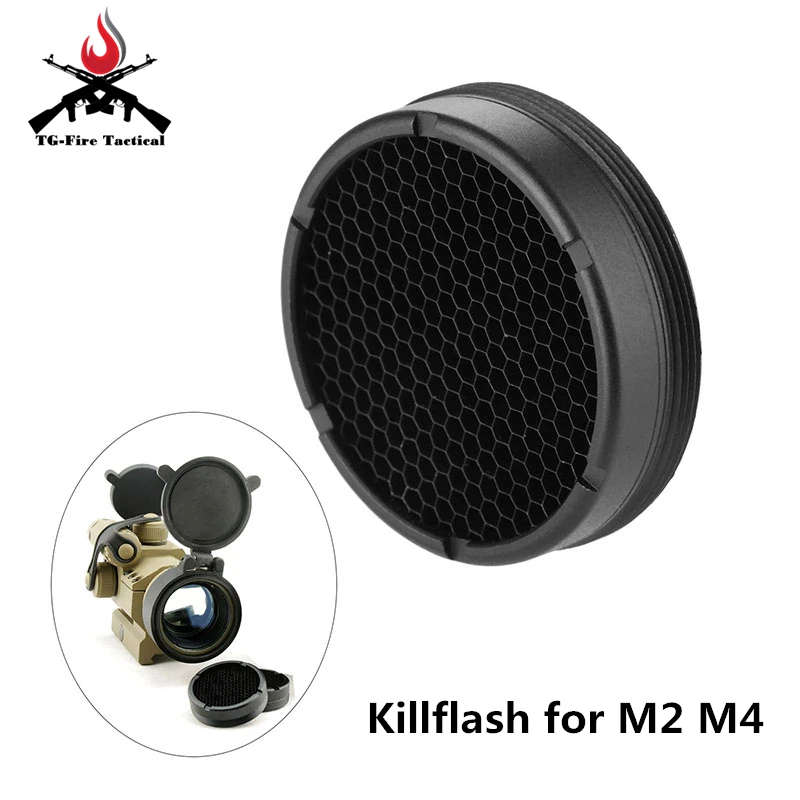 Тактическая вспышка Softair для M2 M4 Red Dot Series Kill Flash Military 30 мм Green Sight cope Protector Cover | Спорт