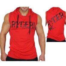 Мужские летние без рукавов Фитнес-толстовки с капюшоном жилет культивировать свою мораль тонкий дышащий жилет для бега Спортивный Повседневный жилет