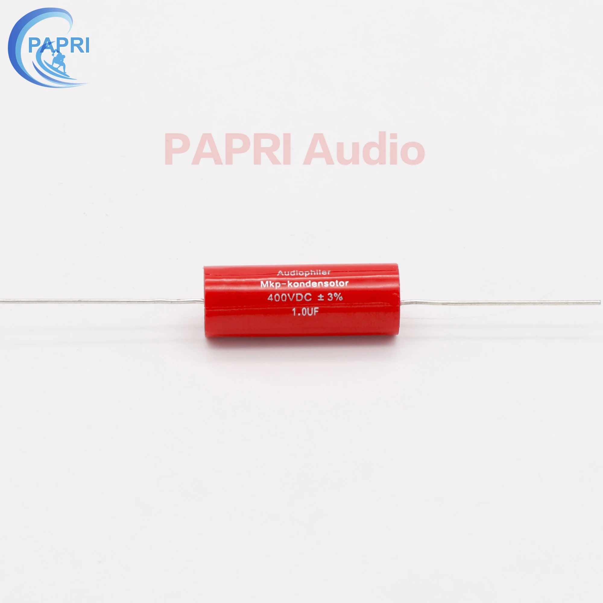 PAPRI 400VDC 1 мкФ Audiophiler MKP Аудио класса осевой конденсатор для HIFI DIY трубчатый гитарный
