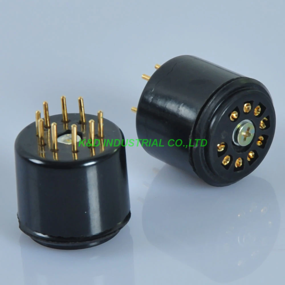 3 шт. керамическая B9A вакуумная трубка с разъемом 9Pin EL509 EL504 EL502 6LQ6 7868|socket a|tube socket