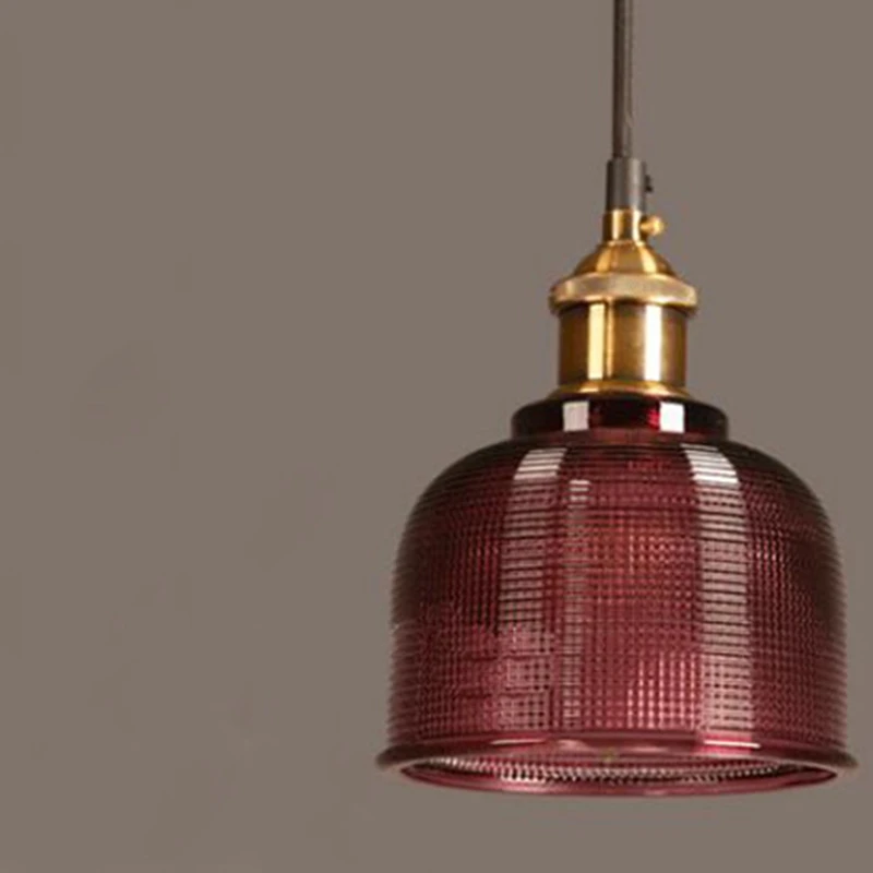 LukLoy Ретро Стеклянные подвесные светильники Светодиодный светильник для кухни светодиодный светильник подвесная потолочная лампа светильники для спальни гостиной