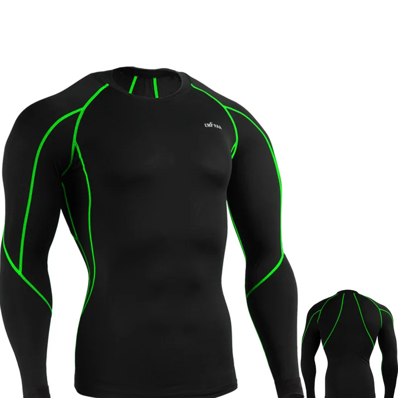 EMFRAA Mens Womens Compression skin tight  shirts Under Base layer Top S~2XL 